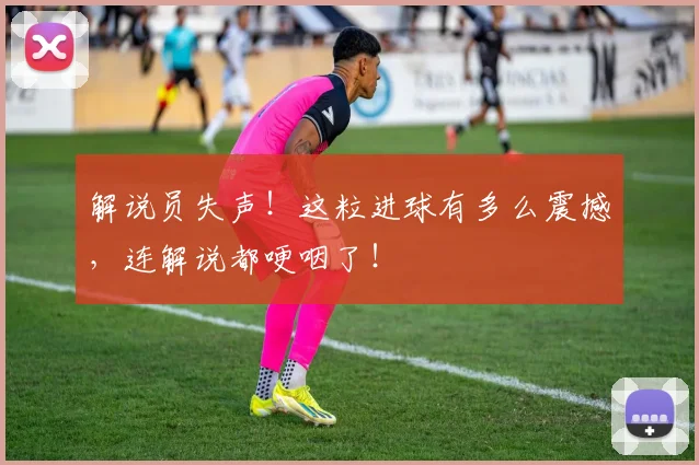 解说员失声!这粒进球有多么震撼,连解说都哽咽了!